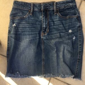 Hollisyer jean skirt high waisted